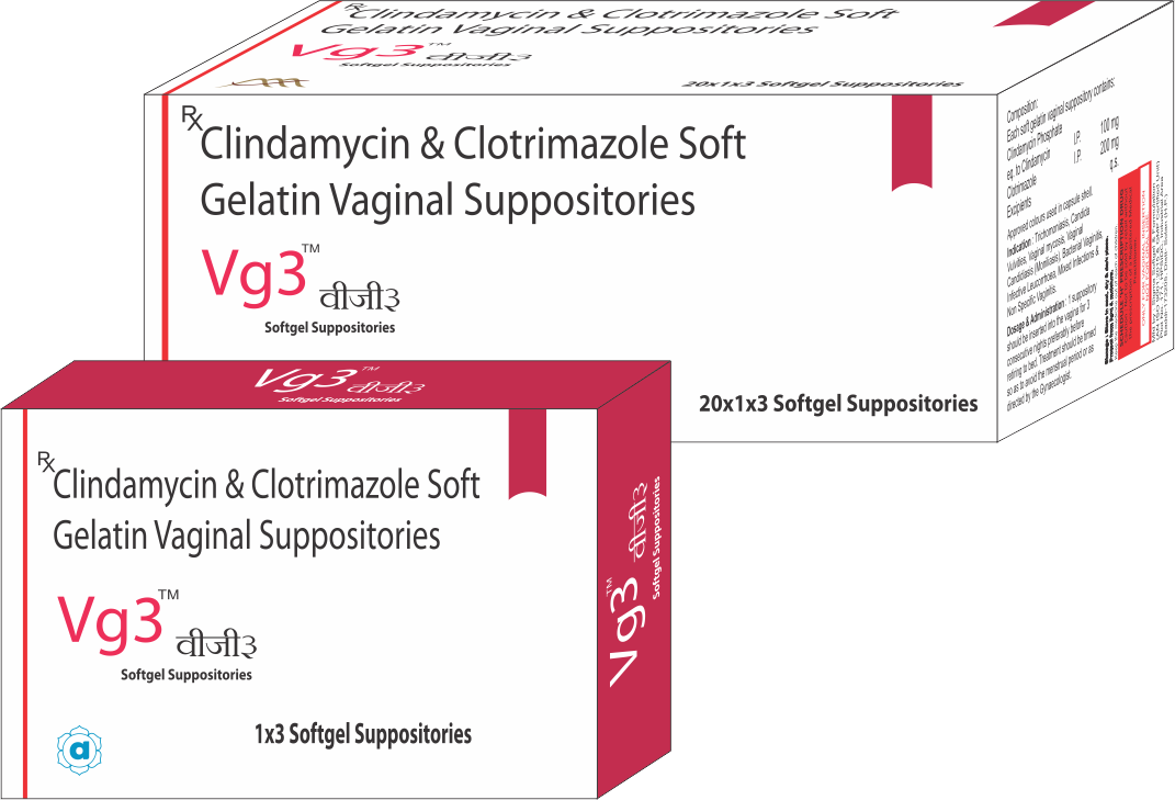 Vg3 Vaginal Suppositories